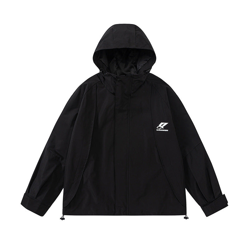 Functional Outdoor Windproof Water Shell Jacket Men's High Street