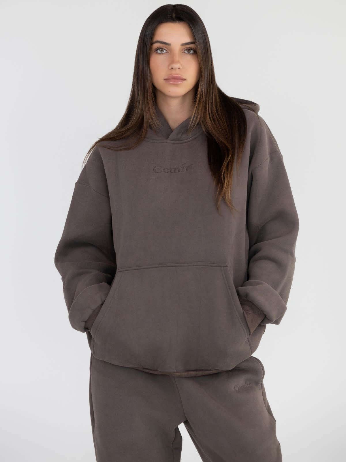 Couples Hoodie And Casual Loose Sweatpants Set