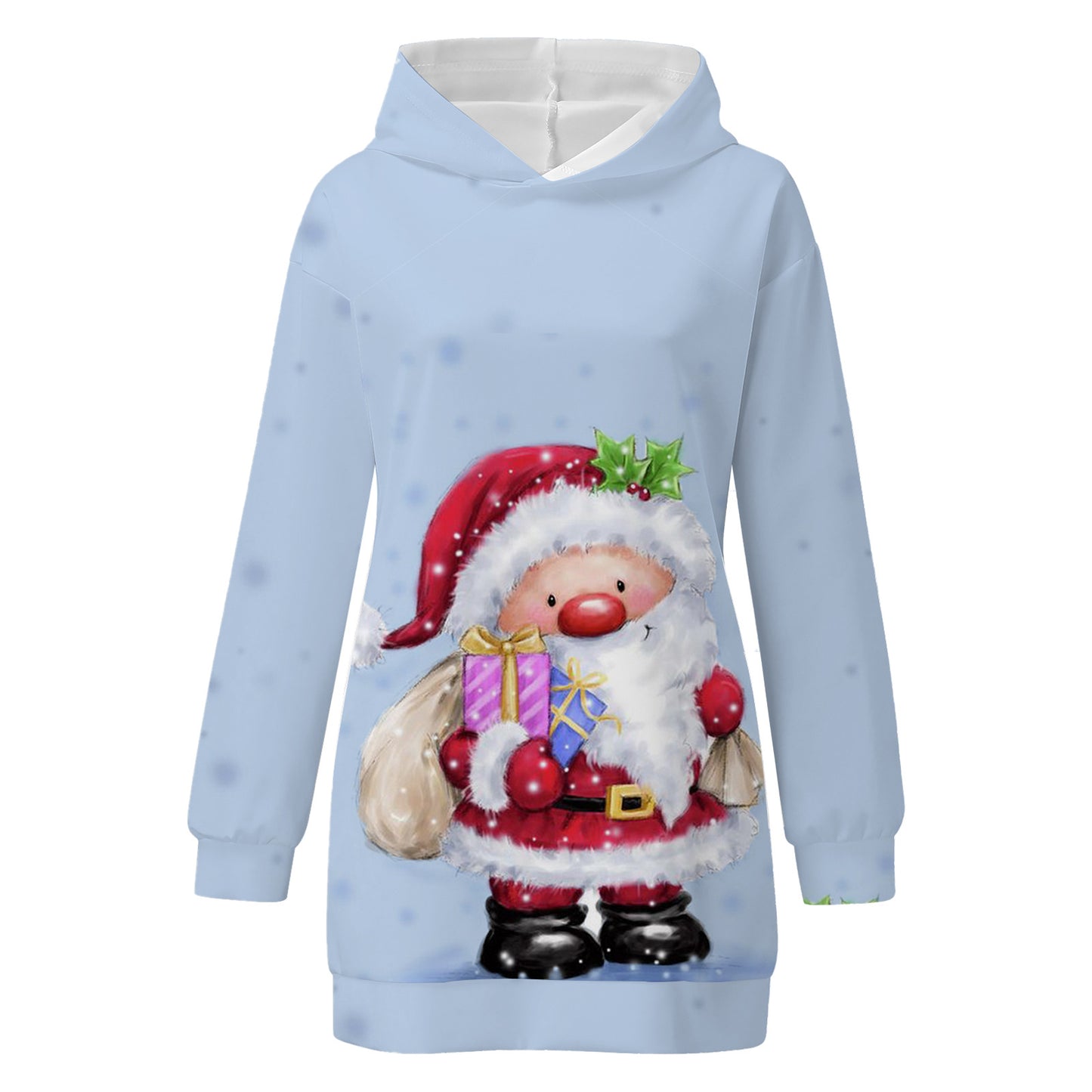 Christmas Print Hoodie Digital Printing