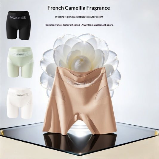Camellia-scented Silk Invisible Seamless Breathable Panties