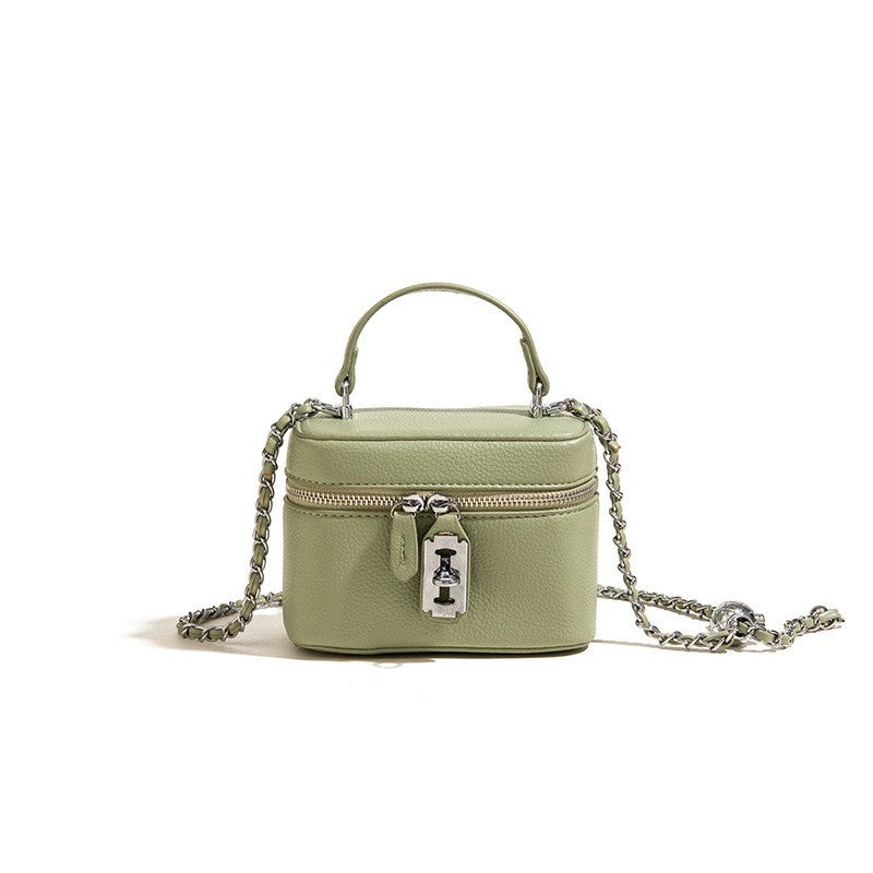 High Sense Chain Box Square Pouch Women