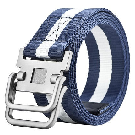 Outdoor Minimalist Trend Youth Casual Canvas Belt