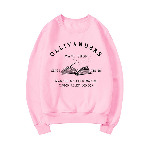 Troldmandsboghandel Sweatshirt Sweater Magisk Troldmands Hættetrøjer