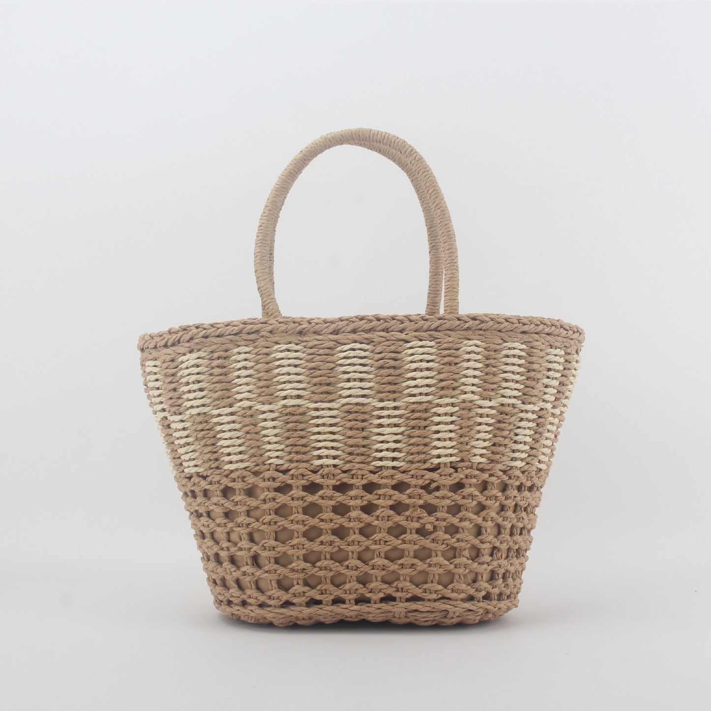 Large Capacity Woven Bag Fashion Portable Single