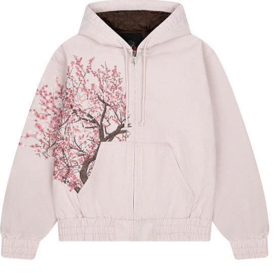 Women's Sweater 3D Digital Printing Zip-up Shirt