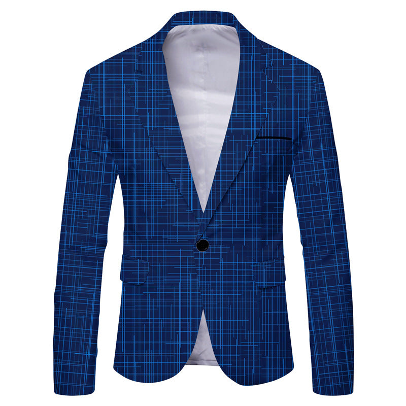 Herre Casual Slim-fit Habitjakke