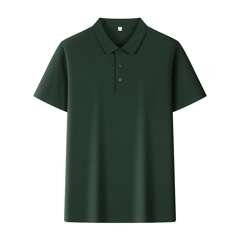 High-end Ice-silk Quick-drying NIO Workwear Short-sleeve Shirt