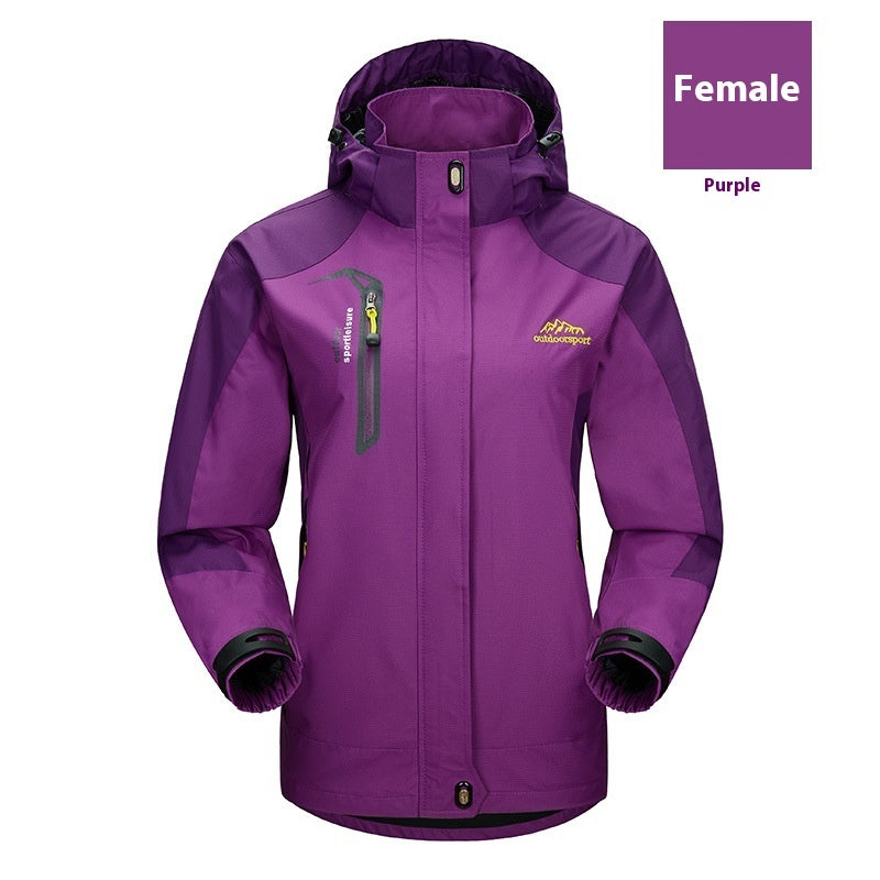 Spring And Autumn Thin With Shell Coat Outdoor Sports Workwear Coat Printing