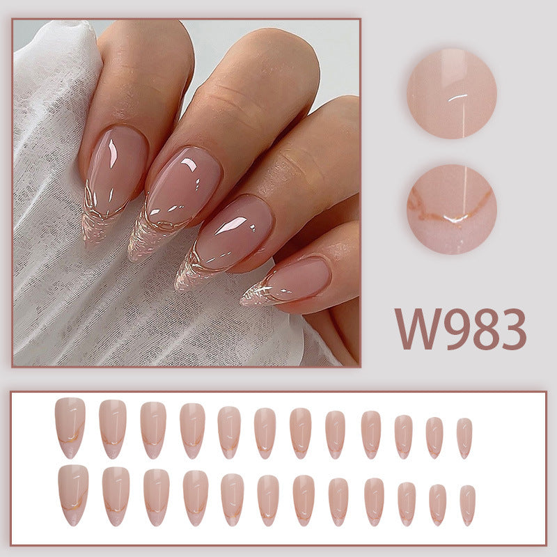 Fashion Guest Sweet And Simple Temperament Nail Patch