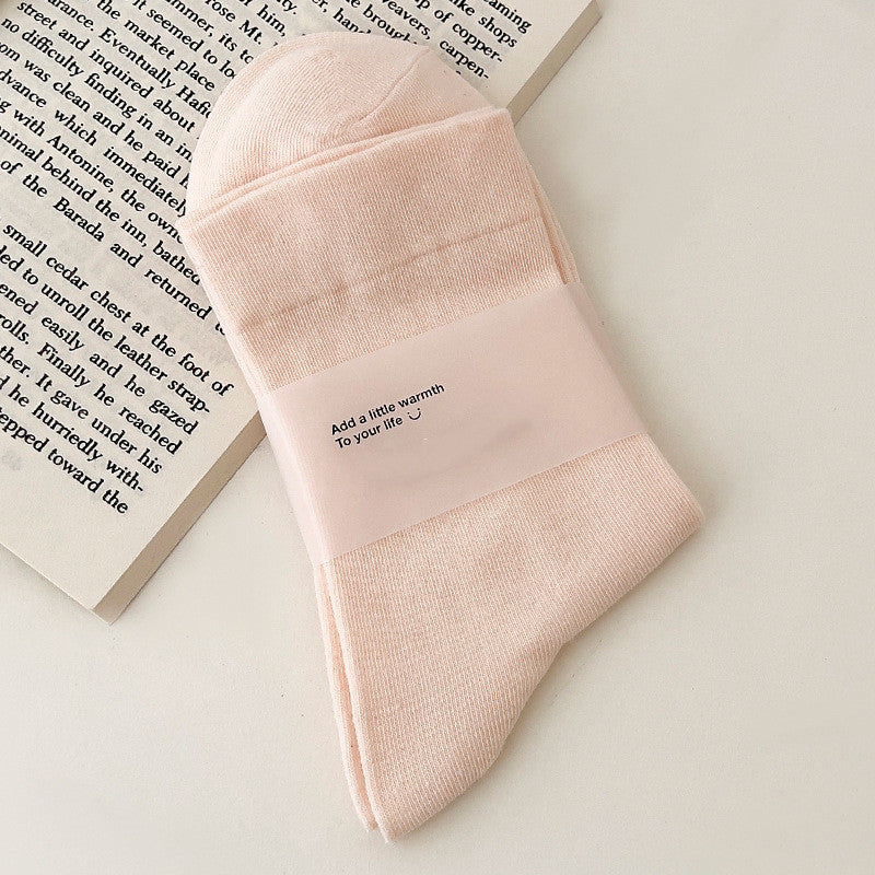 Girls' Gentle Loose Mouth Confinement Socks