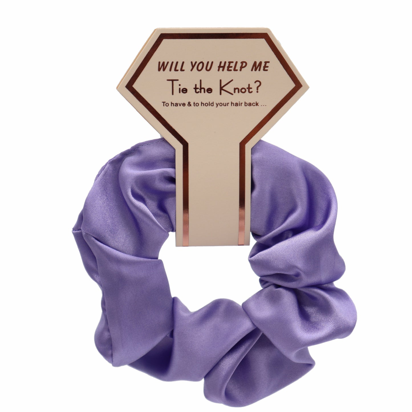 Women's Fabric Simulation Silk Satin Face Elastic Hair Rope