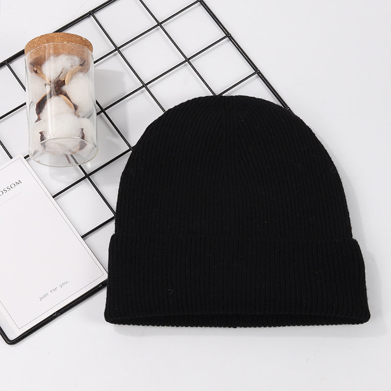 Korean Version Of Japanese Ins Style Cashmere Knitted Hat