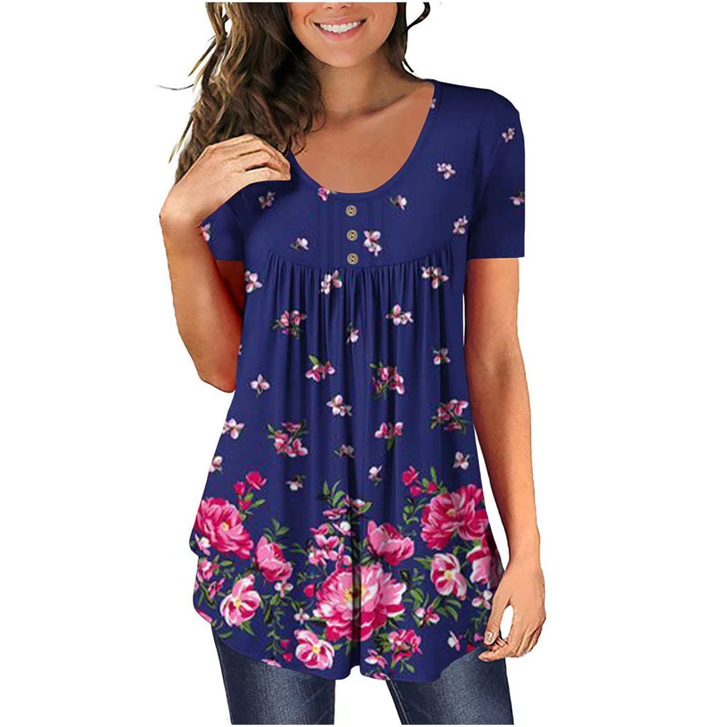 Women's Printed 3D T-shirt