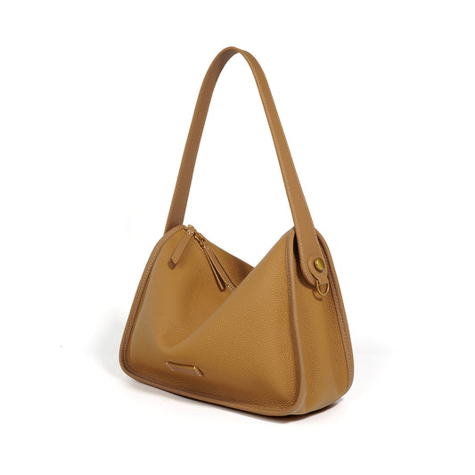First Layer Cowhide Pillow Bag Female