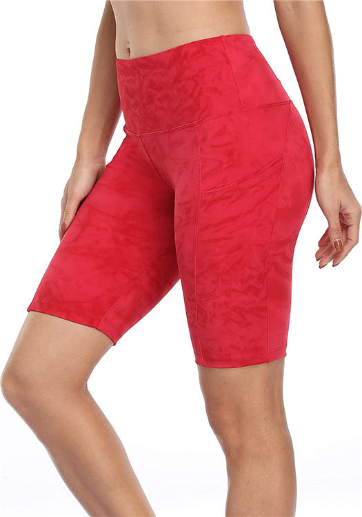 Women's Fashion Printed Short Lifting Arm Base Shorts