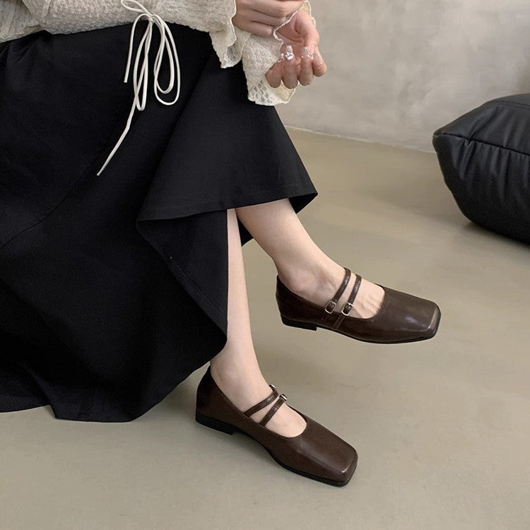 French Evening Style Silver Single-layer Shoes Women New