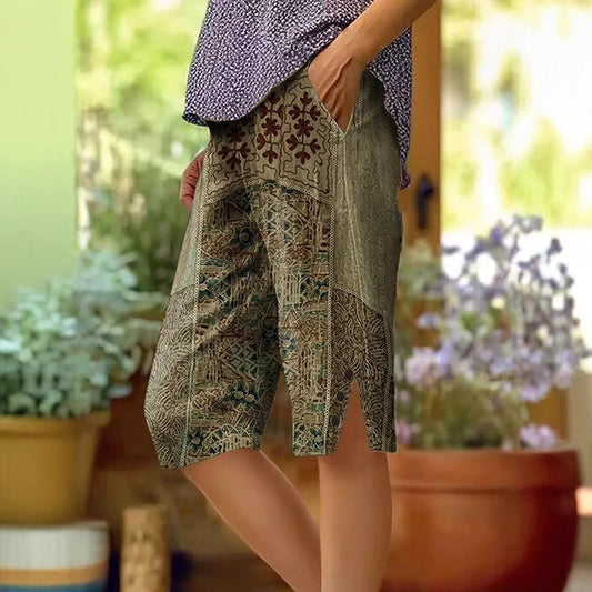 Women's Fashion Personalized Floral Casual Shorts
