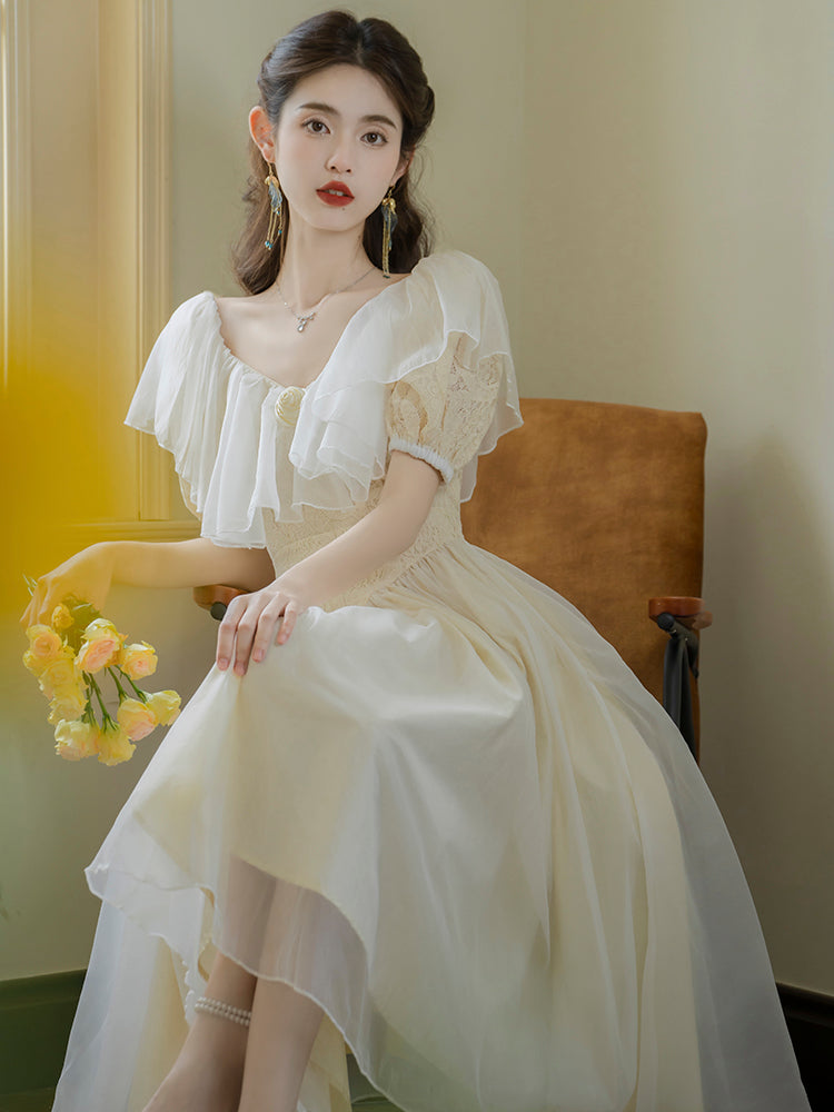 Sweet And Romantic Retro French Fairy Dress