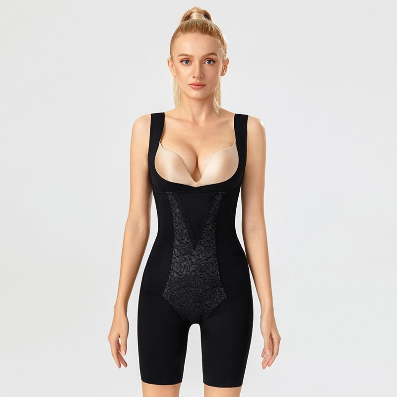 Women's Fashion Solid Color Bodybuilding Jumpsuits Underwear