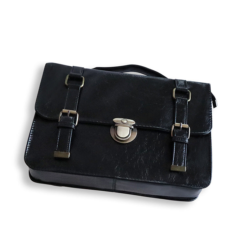 Messenger Bag Retro Large Capacity Portable Messenger Bag