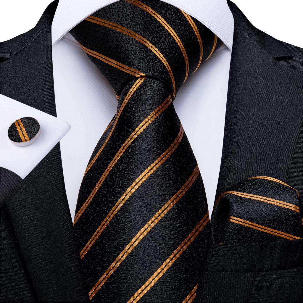 Vintage Jacquard Paisley Tie 3-Piece Set