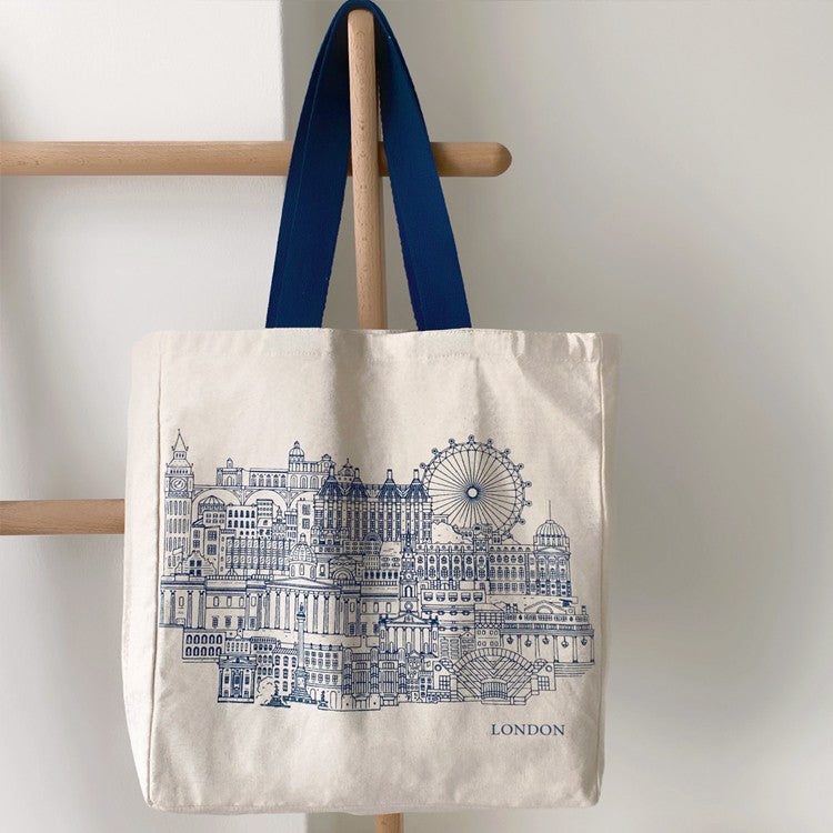 Literary Retro Canvas Bag Women's Shoulder