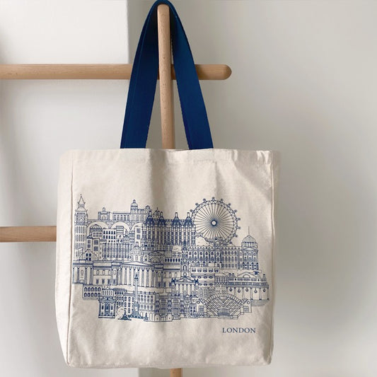 Literary Retro Canvas Bag Women's Shoulder