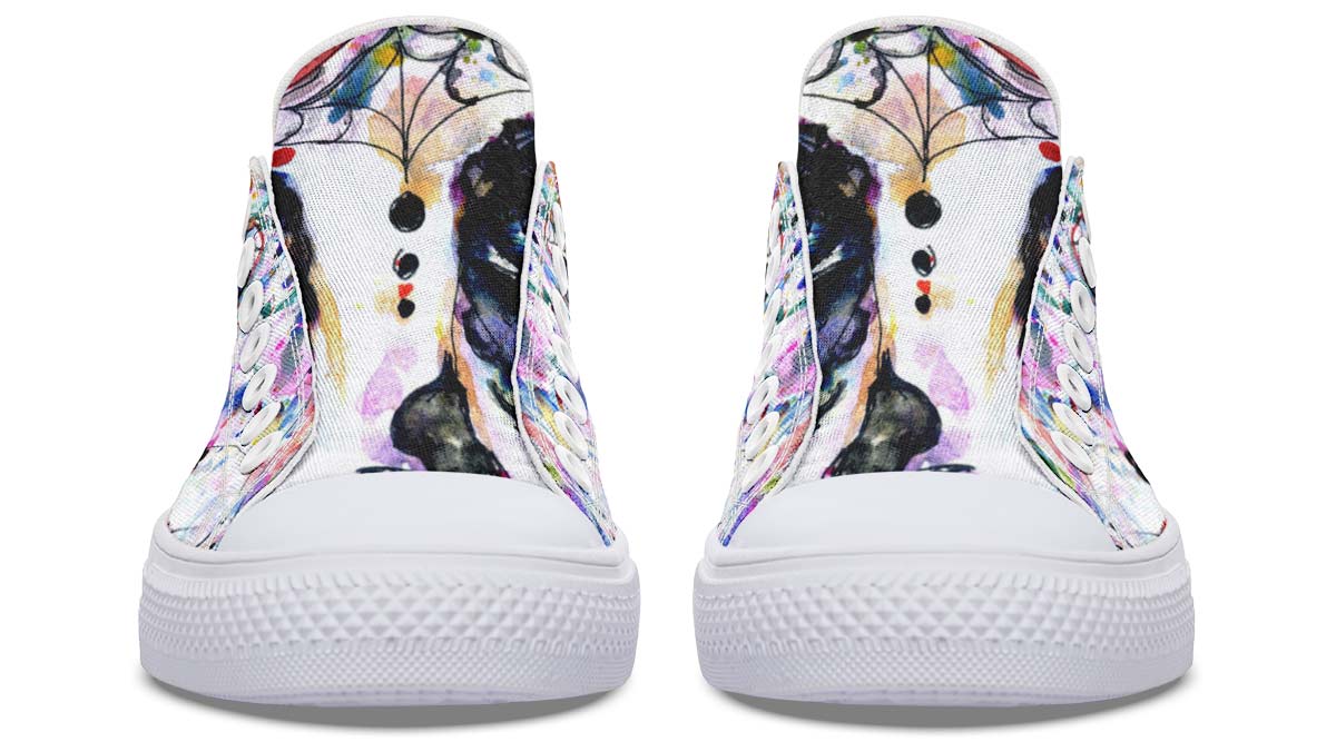 Fashion Print Couple Low-Top Canvas Shoes