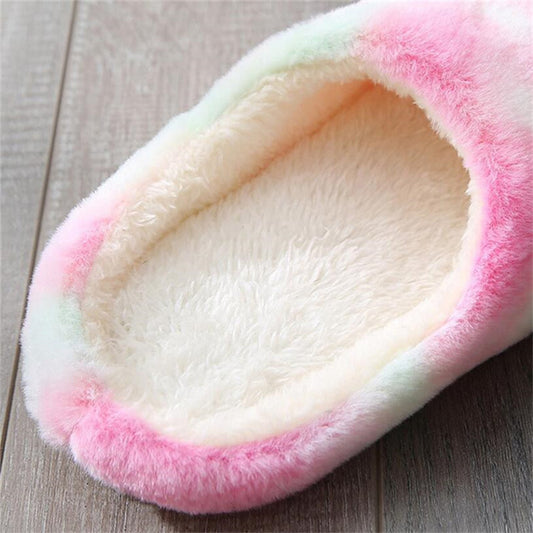 Japanese Women's Plus Size Warm Cotton Slippers