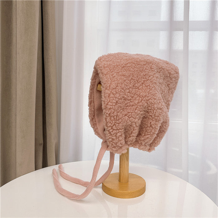 Women's Fashion Temperament Warm Lace Up Windproof Hat