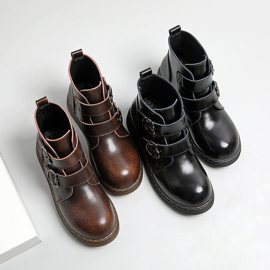Autumn Winter Cute Retro Women's Martin Boots