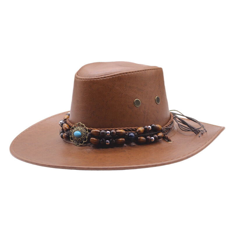 Female Big Brim Sun-proof Western Cowboy Hat