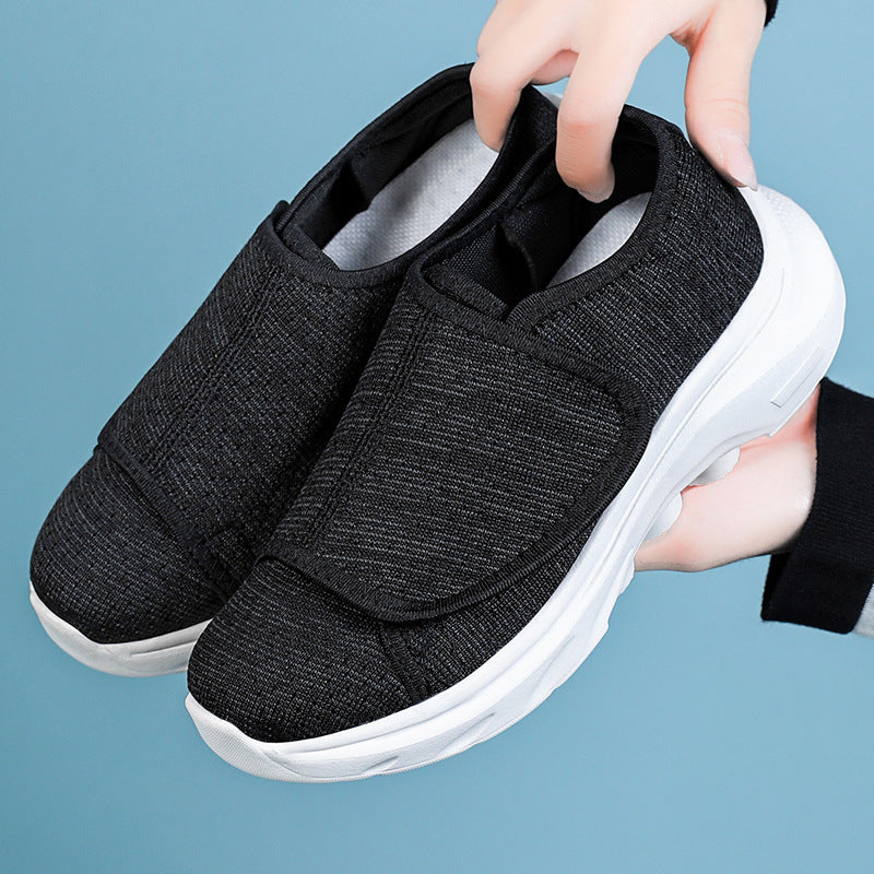 Velcro Soft-soled Fatigue-free Slip-on Casual Shoes