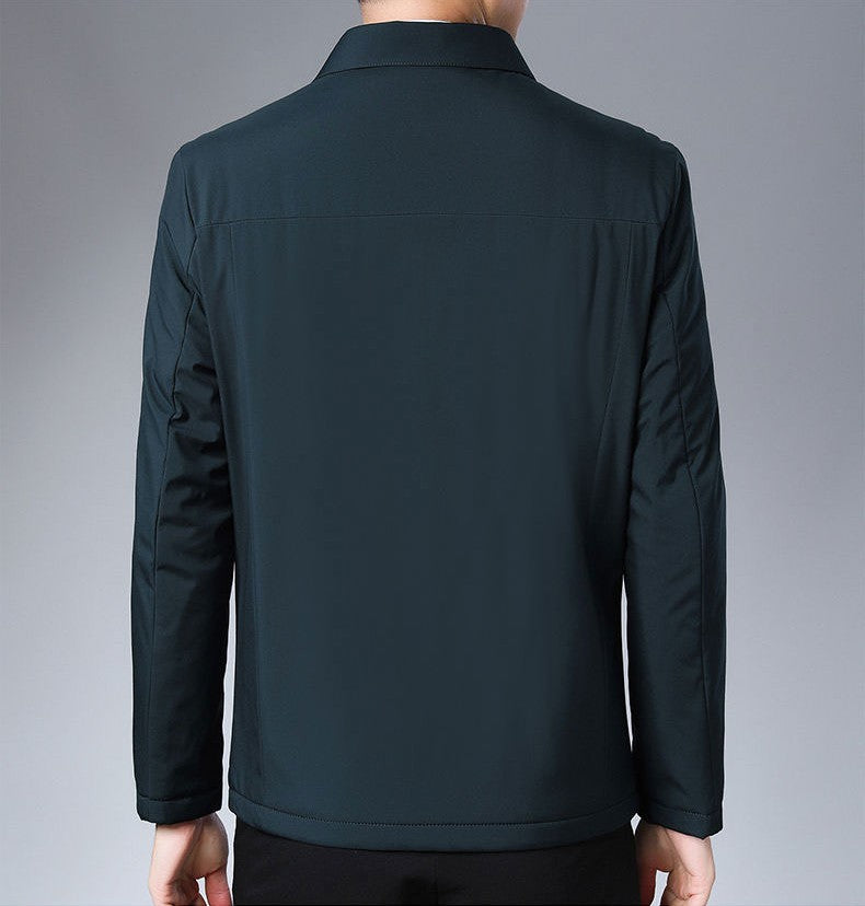 Men's Middle And Old Age Jacket Loose Coat