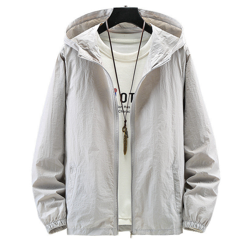 Customized Outdoor Windbreaker Anti-ultraviolet Skin Coat For Men