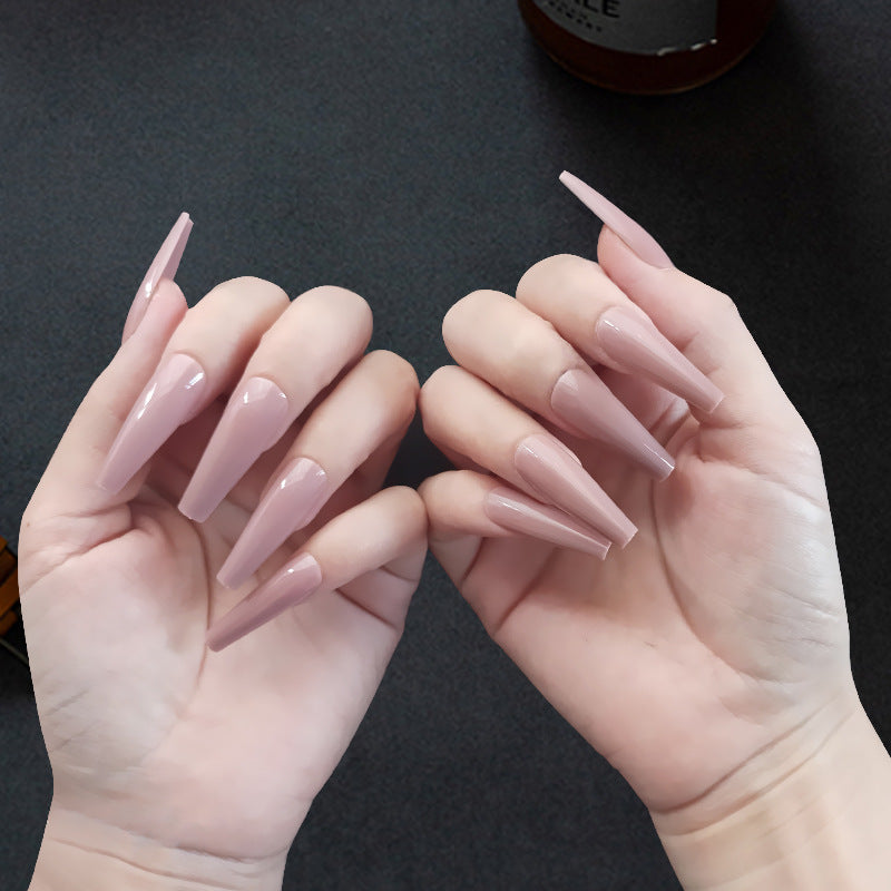 Matte Matte Super Long Ballet Nail