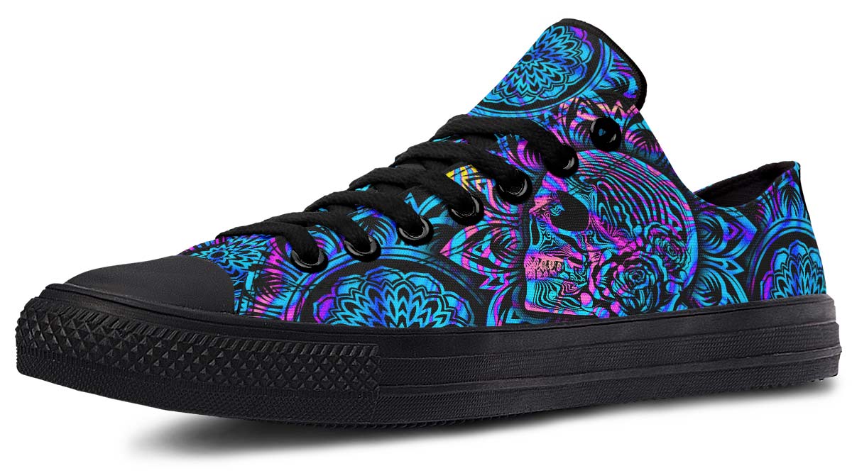 Fashion Print Couple Low-Top Canvas Shoes