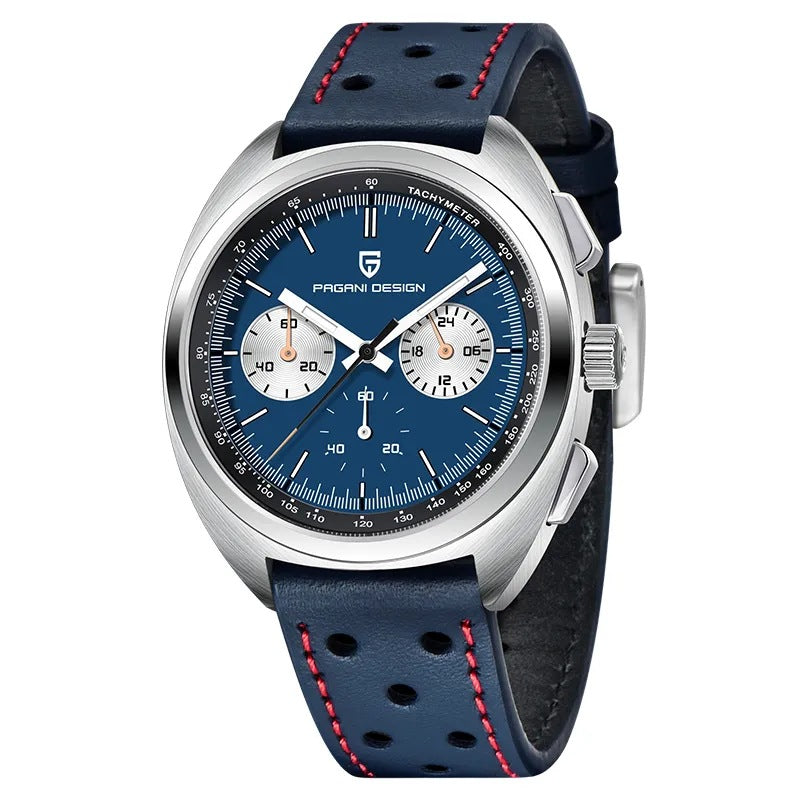 Men's Multifunctional Timing Luminous Quartz Watch