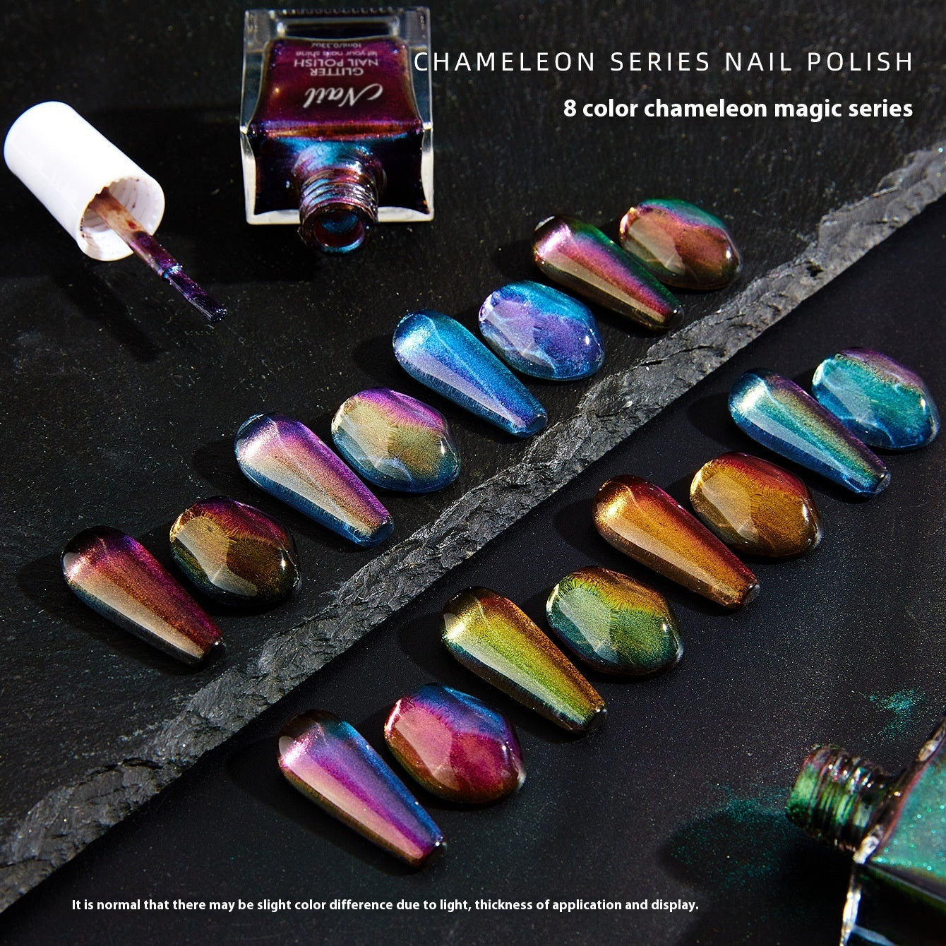 Metal Magic Mirror Chameleon Water-based Nail Polish