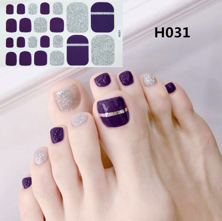Toenail Sticker Mask Craft Summer