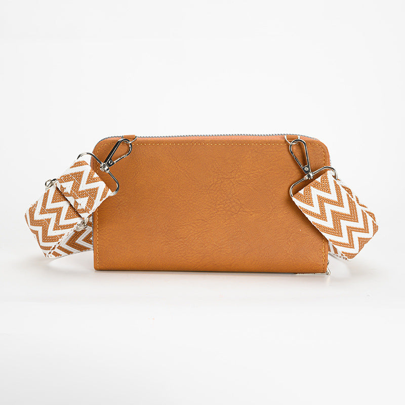 Women's Shoulder Messenger Broadband Mobile Large Capacity Small Square Bag