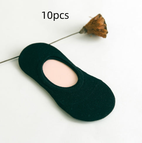 Pure color ship socks