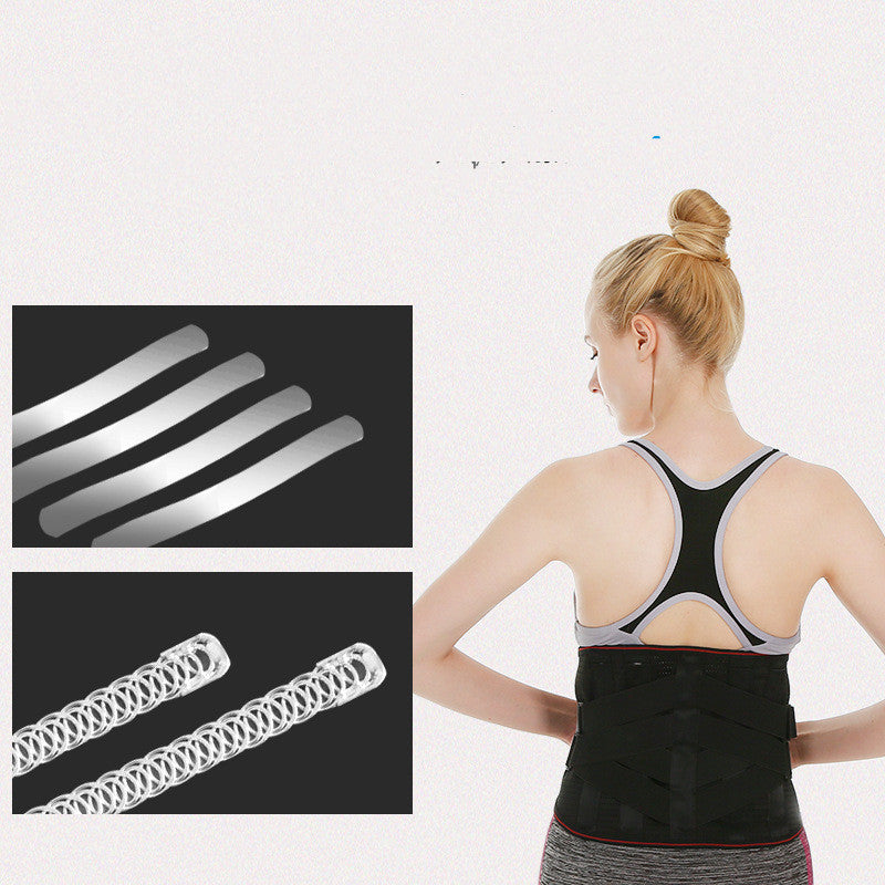 Fixed Full Elastic Steel Plate Self-heating Waist Belt