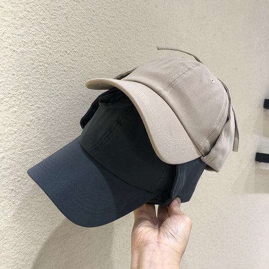 Ear Protection Cotton Sunshade Duck Tongue Cap Children