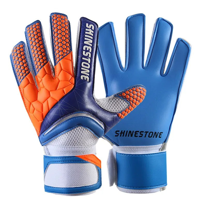 Children Harness Finger Guard Thickened Latex Goalkeeper Gloves