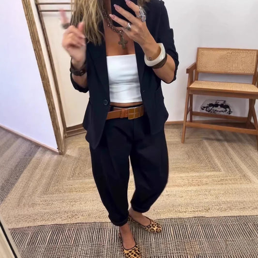 Women's Casual Commuting Suit Set