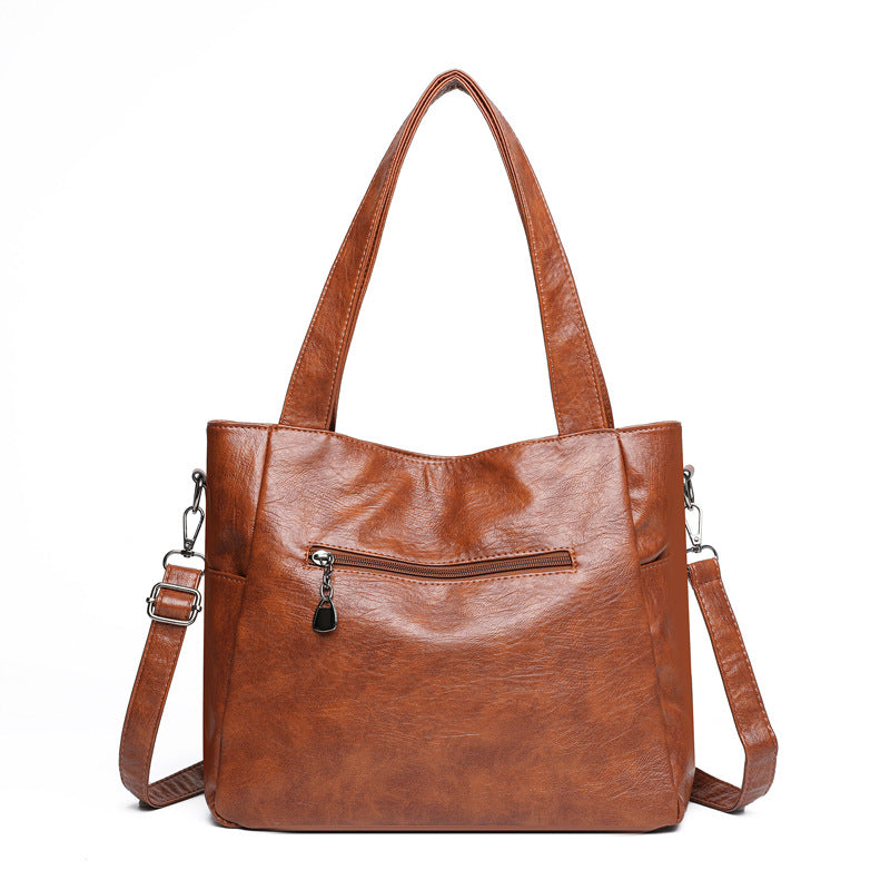 Retro Popular Large Capacity Underarm Shoulder Bag Versatile Handbag