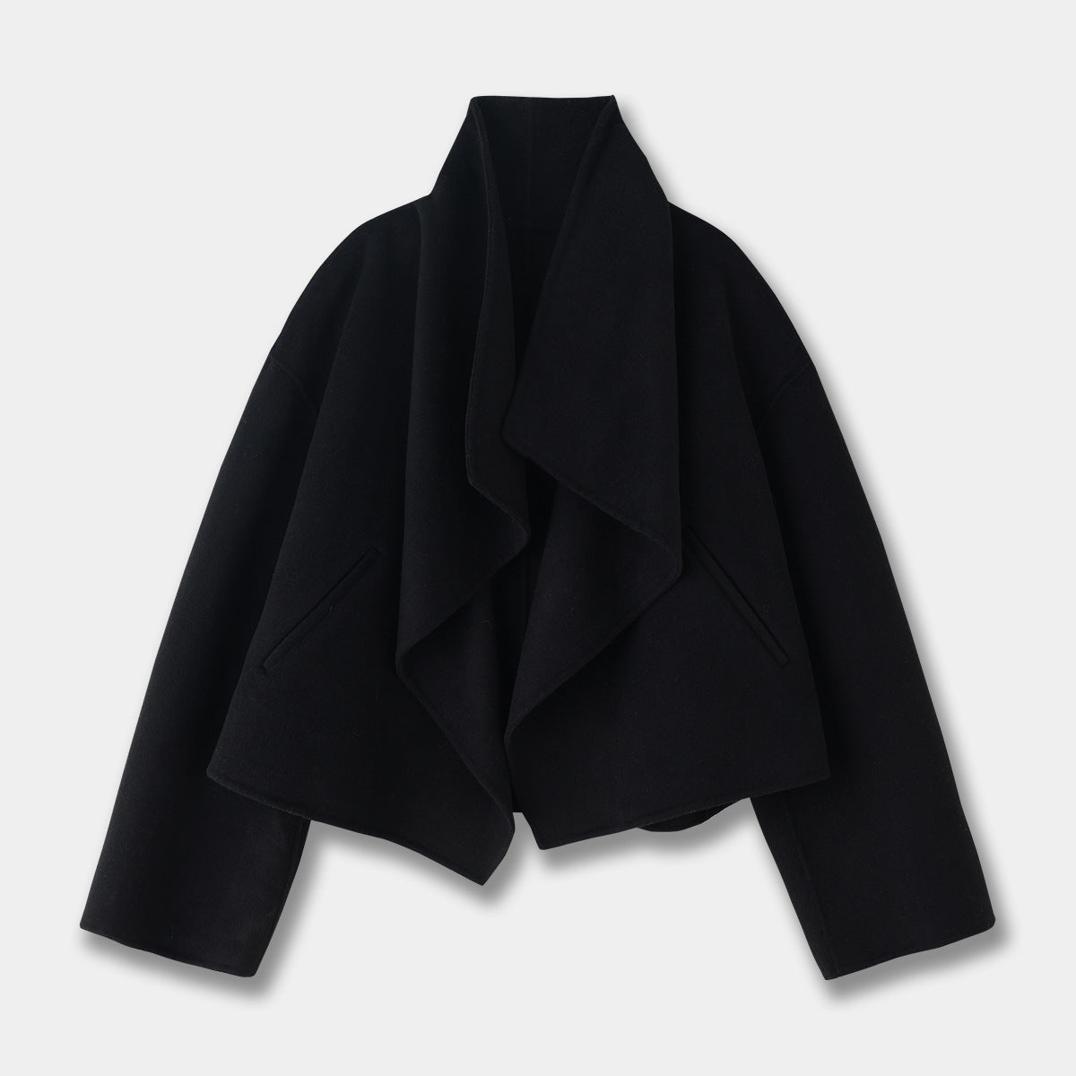 Women's Fashion Wool Double-sided Short Jacket