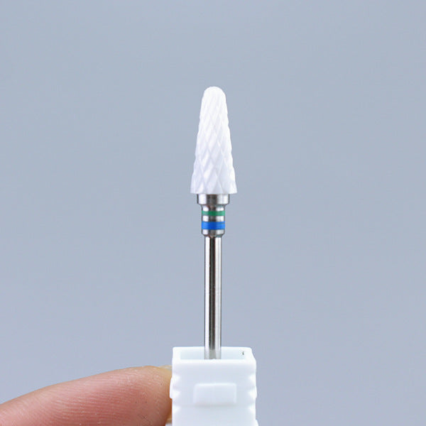 Tungsten Steel Ceramic Nail Polisher Grinding Head Accessories Tool