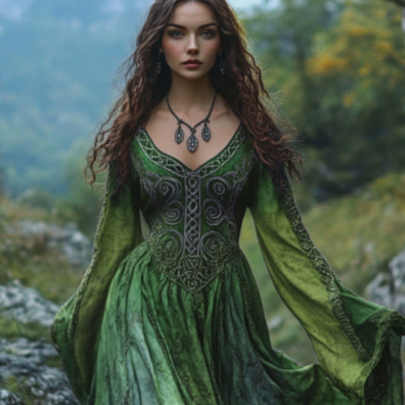 Fashionable Casual Halloween New Witch Witch Dress